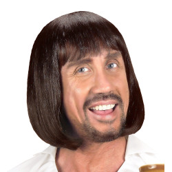 Pánska historická hnedá parochňa